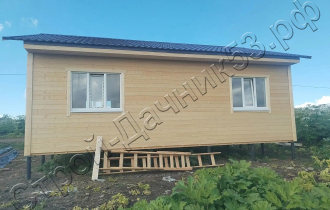 3 Каркасный дом Д-3, 10x8 9x8.5 м, 67.5 М², Тверская область, Калининский район, деревня Митяево (1)